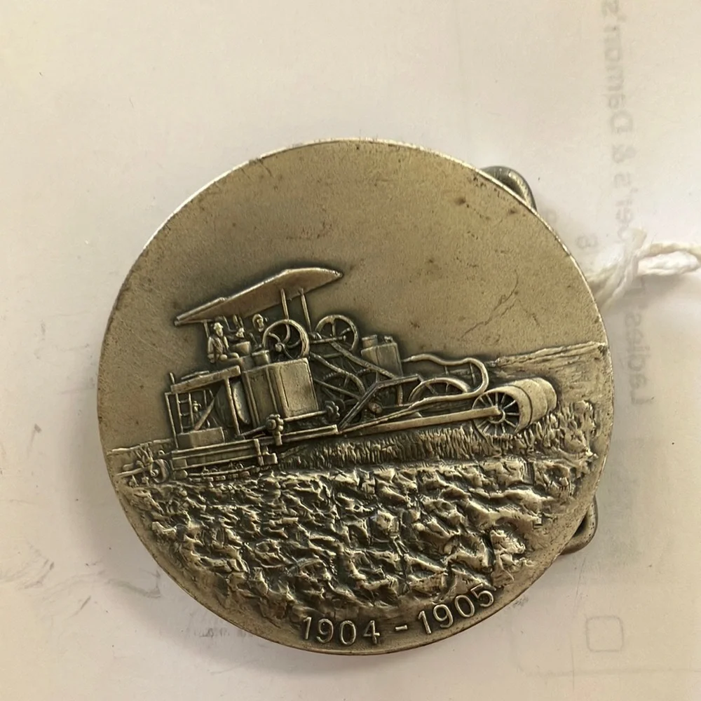 Holt steam crawler belt buckle